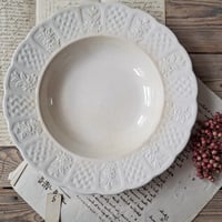 Image 16 of Gorgeous Gently Stained Deep Soup/Salad Plates