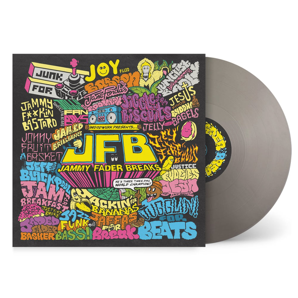 12" Silver Vinyl - JFB - Jammy Fader Breaks 