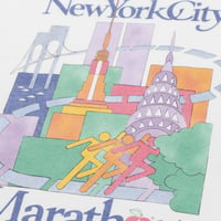Image 2 of Vintage New York City Marathon Tee - White