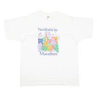 Image 1 of Vintage New York City Marathon Tee - White