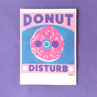 Poster 30x40cm : Donut disturb