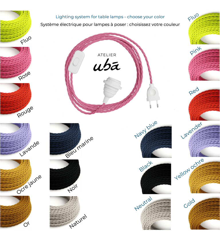 Table lamp PAULA custom colors Image 3