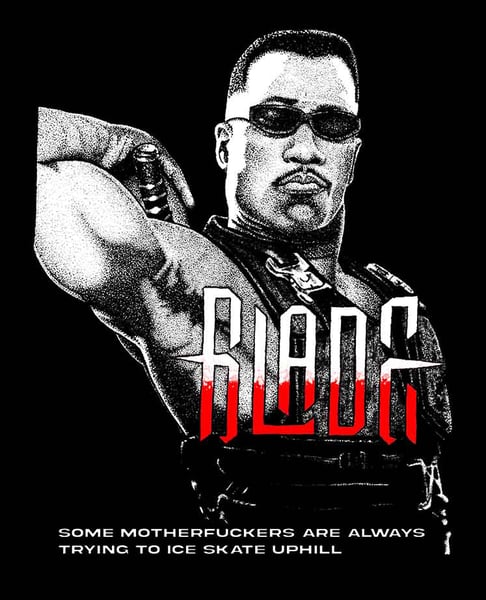 Image of BLADE - POSTER *LIMITED TO 20*