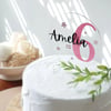 Number Cake Topper - Personalized Name and Age