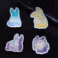 Image 2 of Pride Bunny Stickers