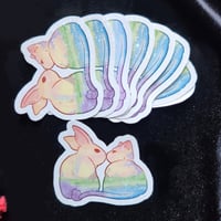 Image 4 of Pride Bunny Stickers
