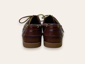 Image of Marinaio brown grain calf caramel sole by Brugnoli