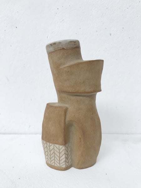 Image of Small figured vase