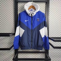 Image 1 of PSG Blue Windbreaker