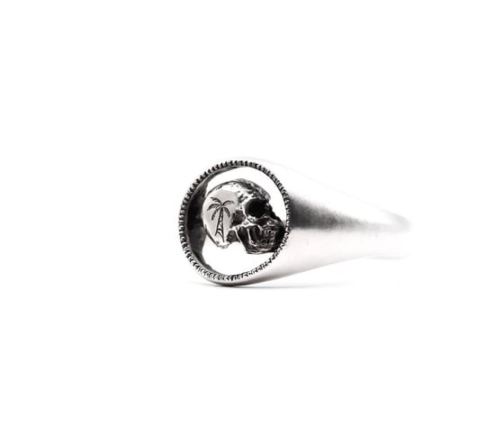 Image of Palm Skull Ring