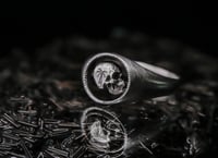 Image 1 of Palm Skull Ring