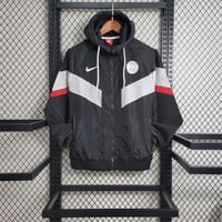 Image 1 of PSG Black/White/Red Windbreaker