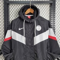 Image 2 of PSG Black/White/Red Windbreaker
