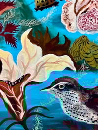 Image 5 of Birds in Blue Garden