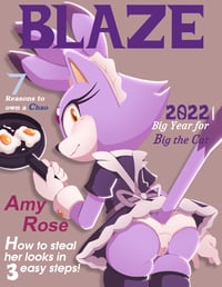 (8.5 x 11 Print) BLAZE Magazine