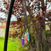 Image 3 of RANDOM COLOUR CRYSTAL NECKLACE