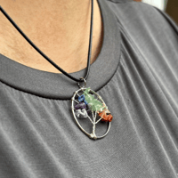 Image 1 of CHAKRA TREE NECKLACE