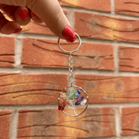 Image 1 of CHAKRA TREE KEYRING