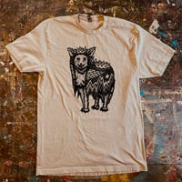 Image 6 of COYOTE IN A CRYSTAL CLOAK TEE