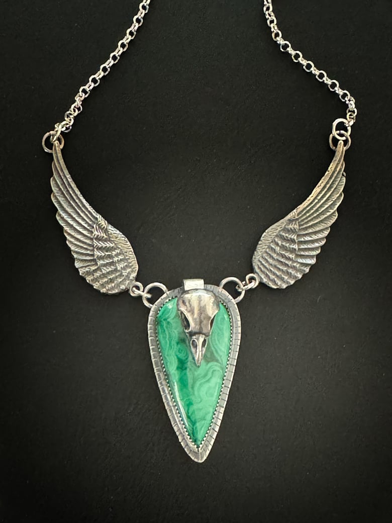 Image of Wings with Malachite