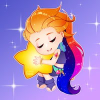 Sleepy Zoe Print