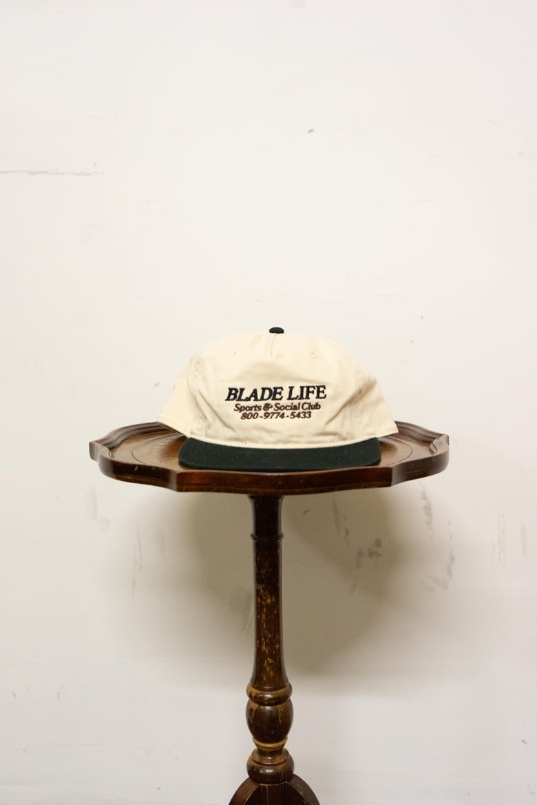 Image of BladeLife Sports and Social Club Cap - Black / Cream