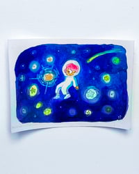 Image 4 of A7 - L'astronaute - illustration originale