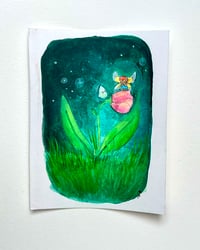 Image 3 of A7 - La fée fleur - illustration originale