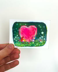 Image 2 of A7 - Amour lesbien - illustration originale