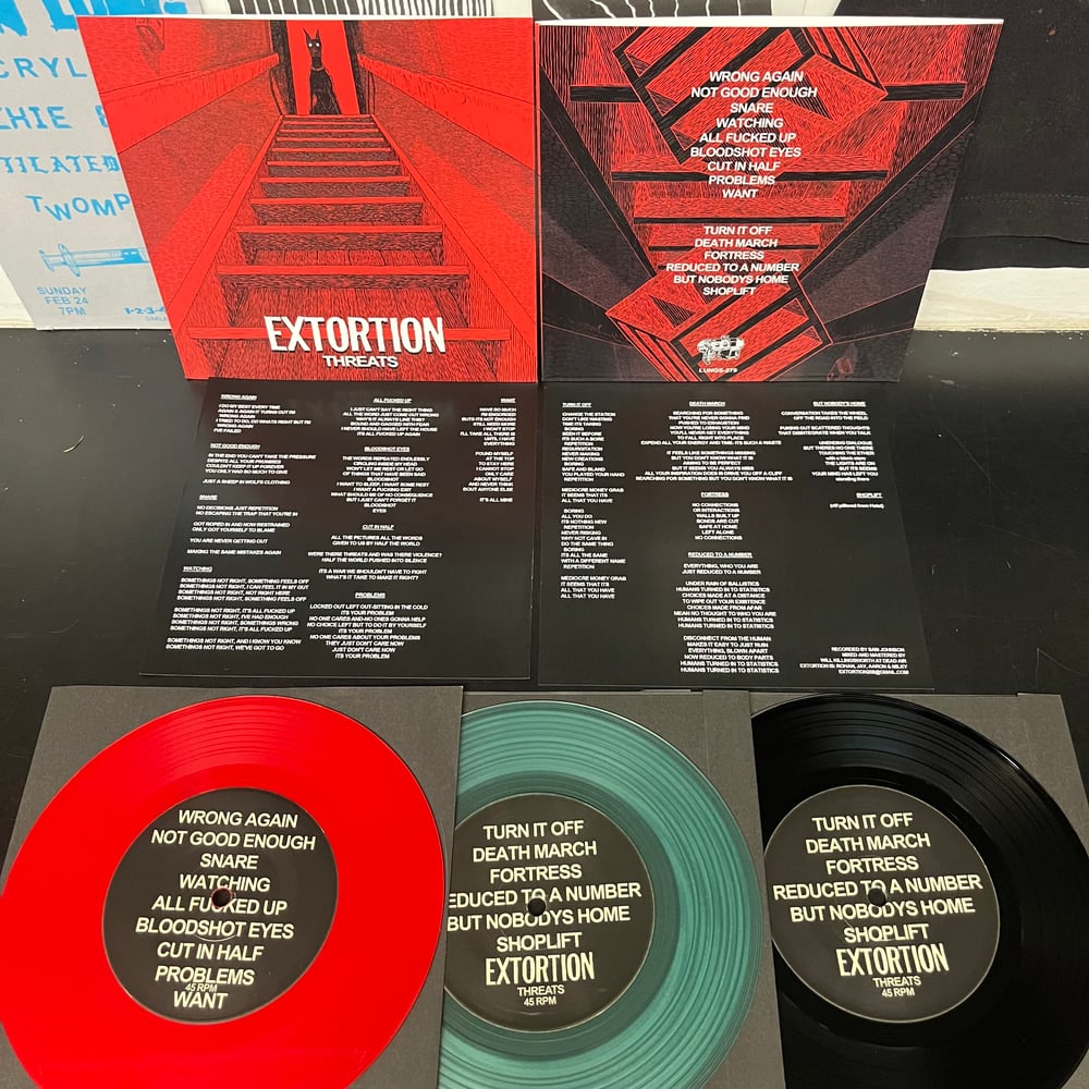 EXTORTION - Threats 7"