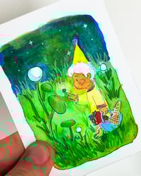Image 4 of A7 - Le lutin coccinelle - illustration originale
