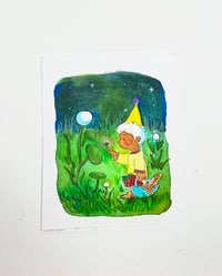 Image 2 of A7 - Le lutin coccinelle - illustration originale