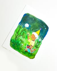 Image 3 of A7 - Le lutin coccinelle - illustration originale