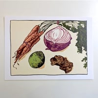 Image 2 of Vegetables Print