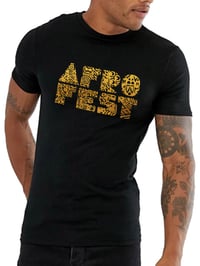 Image 1 of Afro Fest Official T-shirt Unisex Black
