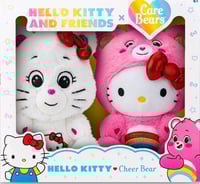 Hello Kitty and Care Bears Plush Toys