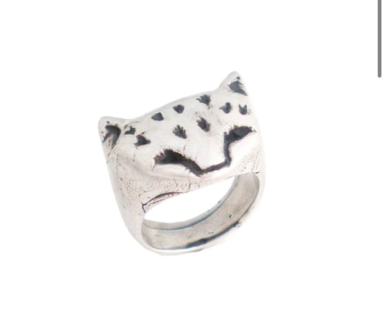 Image of CUSTOM ORDER for Patricia: Baby Cheetah Ring