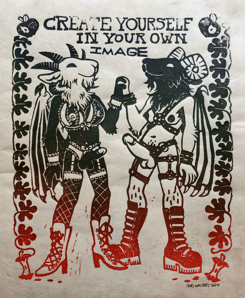 Image of Baphomets in the Garden of Eden