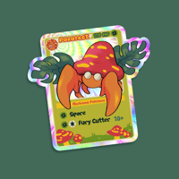 Image 1 of Parasect Holo Card Sticker