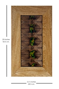 Image 5 of Wall art, scrap wood. "Still life N° 4" by R3