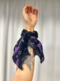 Image 5 of Very Batty Scrunchie with Bat Wings