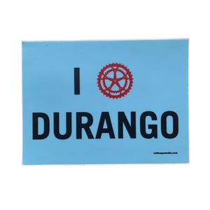 Image of I Bike Durango - Sticker