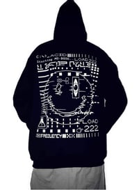 Image 1 of Ms- Dose 222 Acid Zip Up Hoodie 