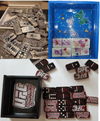 Double Six or Mexican Train Domino Set