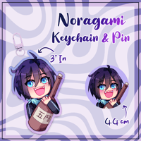Image 1 of Noragami Pin + Keychain