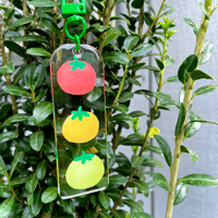 Image 1 of Tomato Trio Keychain