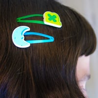 Image 3 of Lucky Marshmallow Hairclips