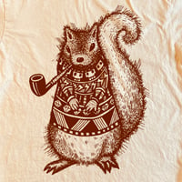 Image 1 of PRETENTIOUS SQUIRREL TEE