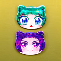 Image 1 of Apothecary Diaries JinMao Cat Buttons