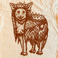 Image 1 of COYOTE IN A CRYSTAL CLOAK TEE